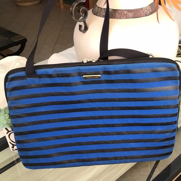 Rebecca Minkoff Bags Rebecca Minkoff 5 Inch Striped Laptop Case Bag
